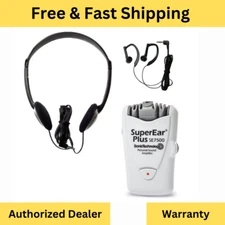 Sonic Technology SuperEar Plus SE7500 Personal Sound Amplifier PSAP w/Auto Shut