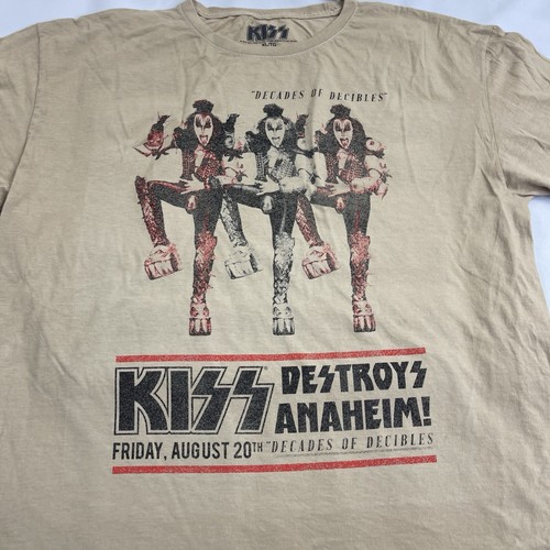 Kiss Made Rock Band / Retro Graphic T-Shirt Adult Size X-Large - Picture 3 of 11
