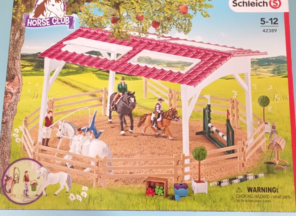 Schleich Reithalle 42389 Horse Club Ersatzteile Zubehör NEU