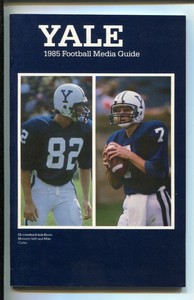 yale football 1985 vf stats profiles player pix info guide