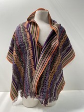 Missoni Multicolor Striped Wool Scarf