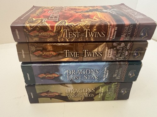 Dragon Lance Book Lot Of 4 PB Weis & Hickman See Desc For List