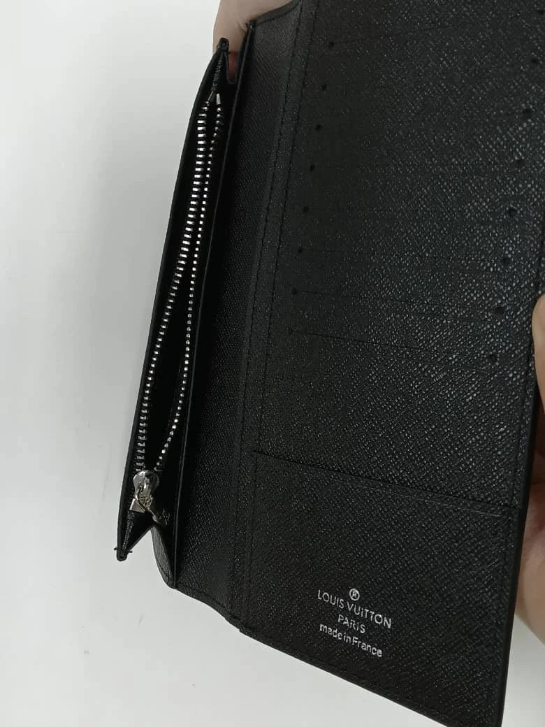 Louis Vuitton Monogram Eclipse Brazza Canvas Long… - image 4