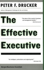 The Effective Executive Paperback Peter F. Drucker