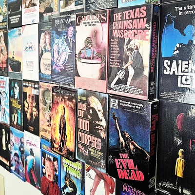 VHS Inspired Mini Magnets 2 1/2 x 4 1/2' lots of titles
