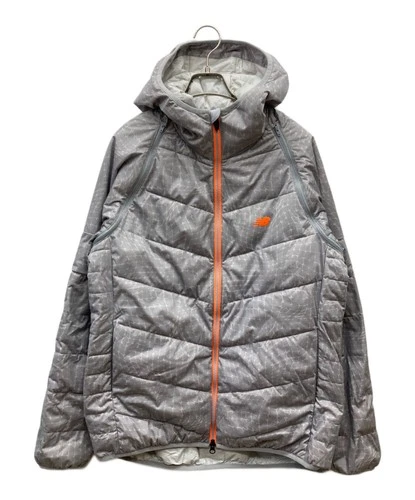 New Balance Golf 2WAY Padded Full Zip Blouson Jacket (JP) Men's Size 6 Gray - product listing photo