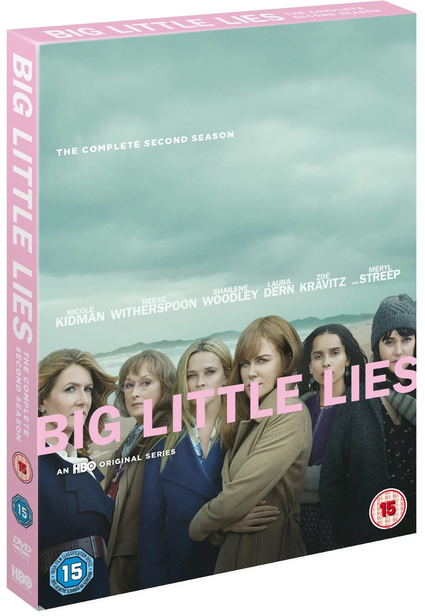 Big Little Lies: Season 2 (DVD) Laura Dern Nicole Kidman Reese Witherspoon