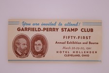 Garfield-Perry Stamp Club 51st Exhibition Bourse 1941 Cleveland OH Label