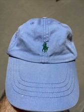 Polo Ralph Lauren Boys Blue Adjustable Buckle Hat Cap One Size