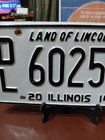 2014 Illinois Dealer IL License Plate DL 6025 C   Single Plate — photo 4