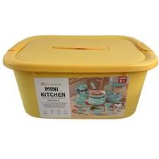 Cicicooie Mini Kitchen Real Kitchen for Food Making Junior Easy Montessori
