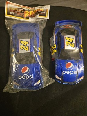 Lot Of 2 Beach Customs Slot Car Bodies 1 NOS 1 Used Sprint Cup Pepsi #24 900 Srs