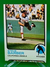 1973 Topps - Steve Barber #36 Miscut