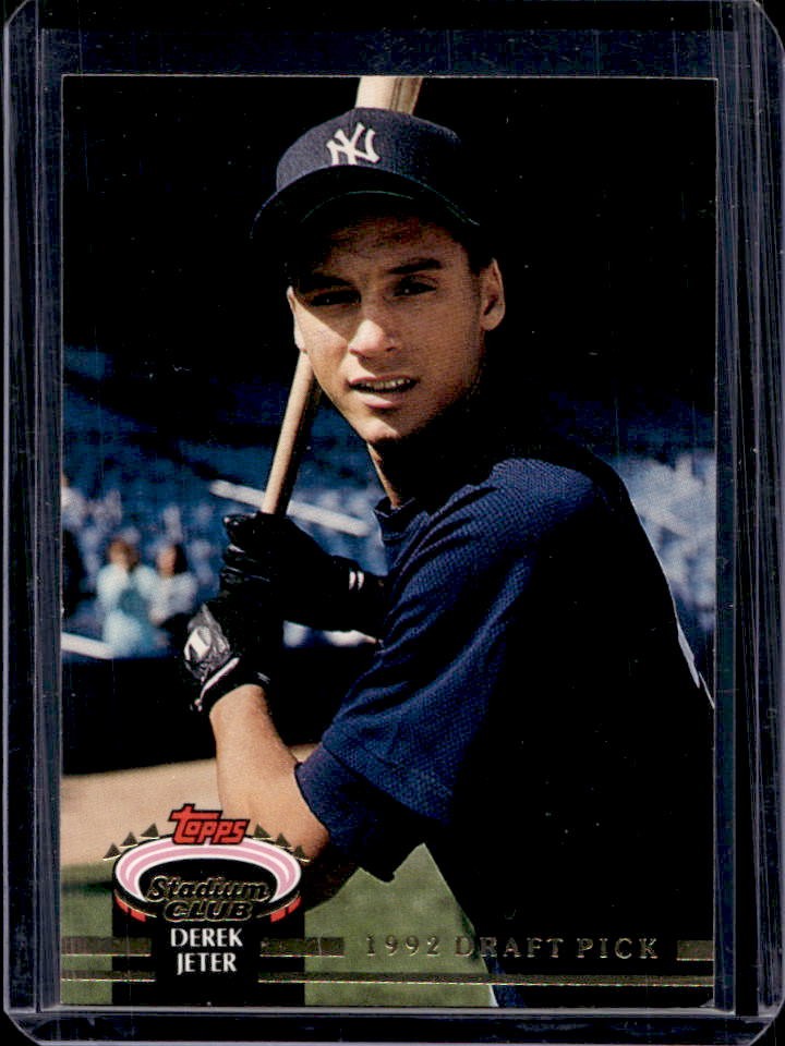 1993 Topps Stadium Club Murphy Derek Jeter Rookie RC #117 Yankees