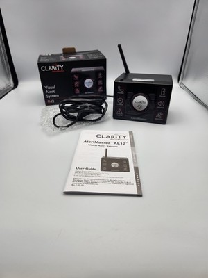 CLARITY AlertMaster AL12 Visual Alert System Hub for Home Security - R4