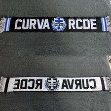 Espanyol Barcelona Curva RCDE Ultras Schal Fussball Fanschal