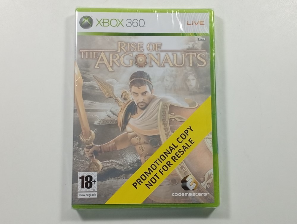 RISE OF THE ARGONAUTS XBOX 360 PAL-EURO (NEUF - BRAND NEW) PROMOTIONAL COPY