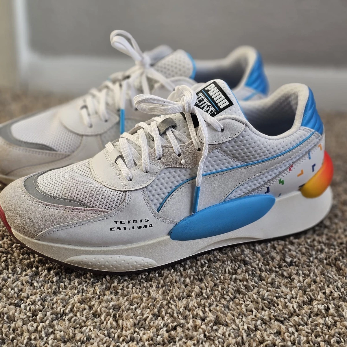 Puma RS 9.8 x Tetris 35th Anniversary 372490-01 Size 11 - NEW - RARE Tetris x Puma RS 9.8 35th Anniversary for sale | eBay main image 4