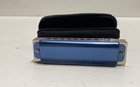 East top T008K 10-Hole Diatonic Blues Harmonica Key of C Blue with Case — photo 5