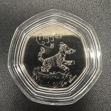 2021 Tigger Winnie the Pooh BU 50p Fifty Pence Coin Brilliant Uncirculated