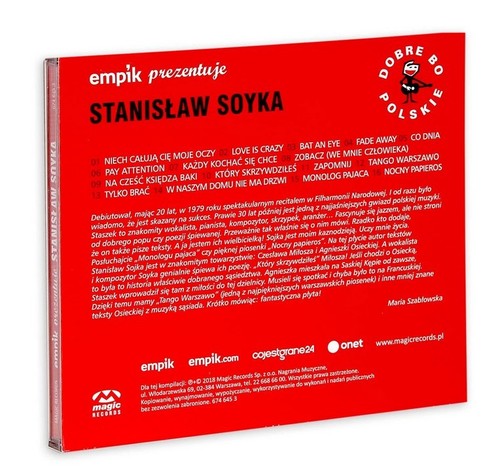 Stanislaw Soyka - Dobre bo polskie (CD) Brand new ! - Imagen 3 de 4