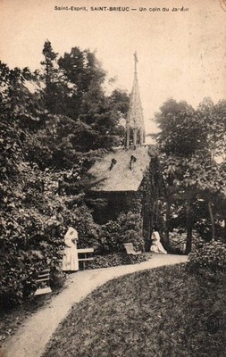 CPA 22 - SAINT-BRIEUC (C. d'Armor) - Heiliger Geist - Eine Ecke des Gartens