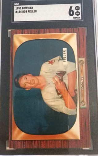1955 Bob Feller #134