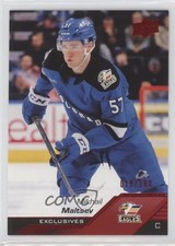 2022-23 Upper Deck AHL Exclusives 18/100 Mikhail Maltsev #7 0c3