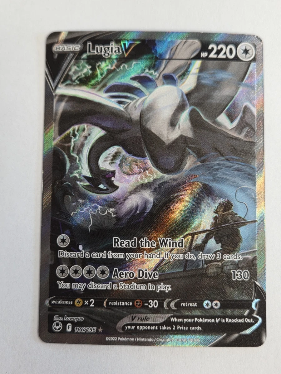 Lugia V 186/195 Swsh12: Sword & Shield - Silver Tempest for sale
