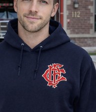Chicago Fire Navy Pullover Hoodie w/CFD As Seen On TV