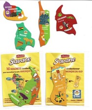 Magnet Brossard -amerique du sud - lot de 6