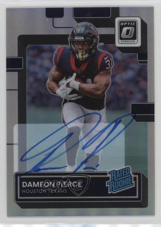 2022 Panini Donruss Optic Holo Prizm 80/125 Dameon Pierce Rookie Auto RC