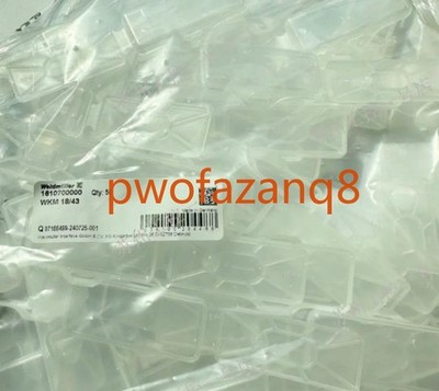 50PCS NEW Weidmuller WKM 18/43 1610700000 Cable Tag
