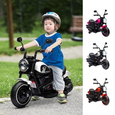 6V Elektromotorrad mit Stützrädern, Ein-Tasten-Start, Scheinwerfer