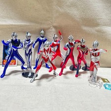 Ultraman Figure Set 8 Piece Justice Standard Cosmos Corona Neoos Aggul