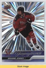 2024 Upper Deck PWHL 1st Edition Young Guns Outburst Brianne Jenner READ 1m9e