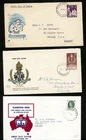 LOT 35260 COVERS THREE FDC STAMPS AUSTRALIA