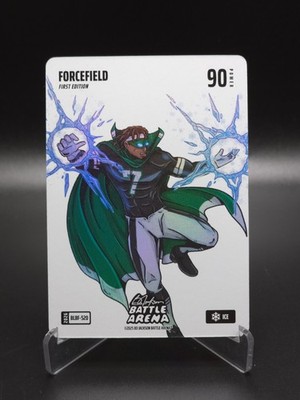 Forcefield ''Justin Fields'' 2026 Bo Jackson Battle Arena Blizzard Battlefoil Ice