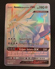 Carte Pokémon Necrozma Crinière du Couchant GX 163/156 SL5 Ultra-Prisme FR