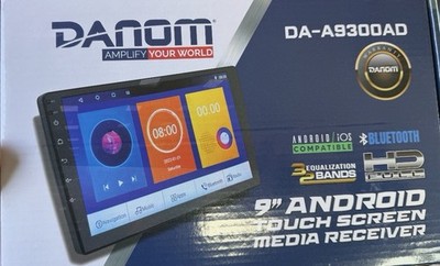 Danom 9-inch 2-DIN DVD Multimedia Receiver feat Android 10, 2GB RAM and 32GB ROM