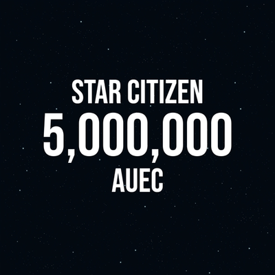 #ad STAR CITIZEN aUEC 5M aUEC 4.8.0 LIVE star citizen auec $9.99