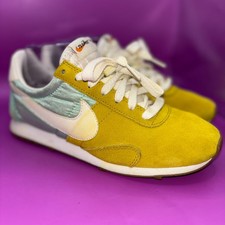 Nike Pre Montreal Racer Vintage sneakers Yellow/Green Women's Size 7 EUC (0845)