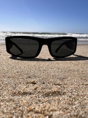 FAB Fashion Sunglasses made in Japan Adult Sm/med NEW ''Warpted Tour 04''  w/pouch