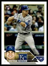 2023 Topps Update Brewer Hicklen RC Kansas City Royals #US37 19079
