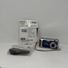 Canon PowerShot A460 Ai AF Digital Camera 5.0 Megapixel 4x Optical Zoom Works