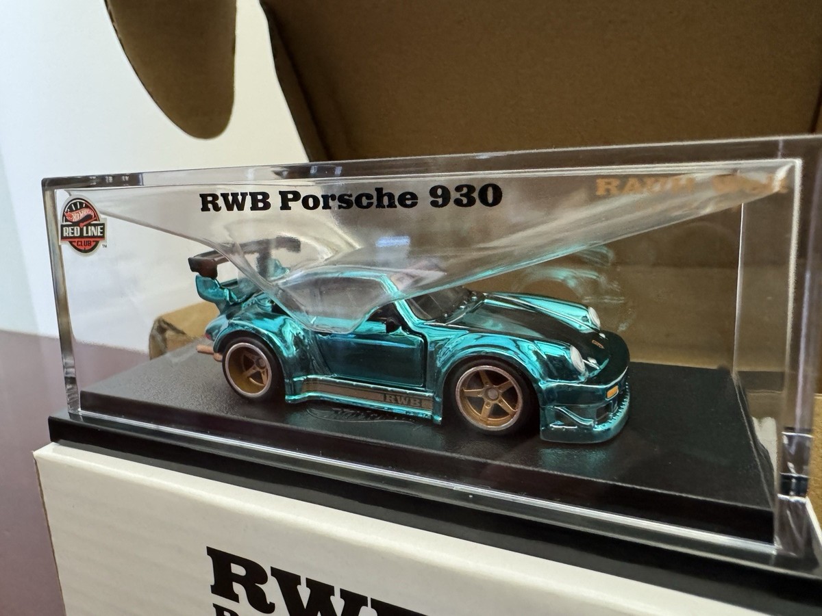 Hot Wheels RWB Porsche 930 RLC Exclusive Teal In Hand! Ready To