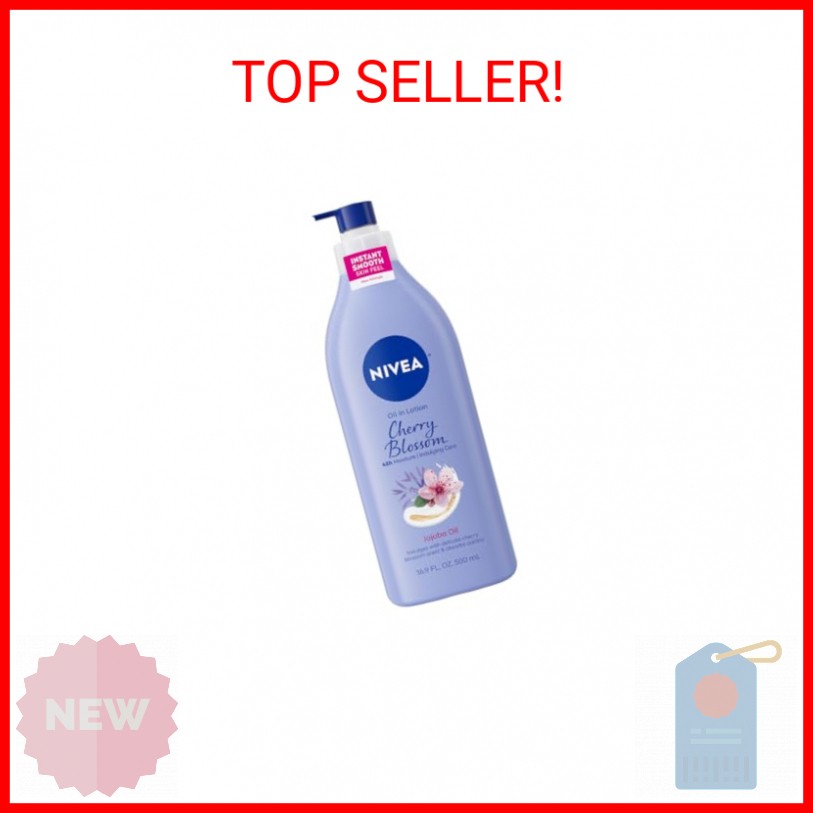 NIVEA Oil Infused Cherry Blossom and Jojoba Oil Body Lotion 