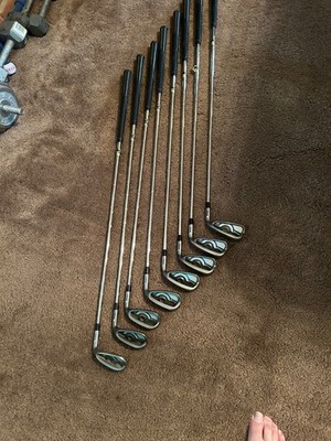 ping gmax irons regular flex white dot. 5,6,7,8,9,PW,UW, SW