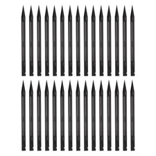 30Pcs 8 x 150 mm Spudger Pry Tool Antistatic Carbon Fiber Safe Dual Ends Black