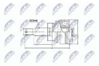 Gelenksatz Antriebswelle NTY NPZ-CH-010 FüR Dodge Caliber Compass Patriot Jeep 8